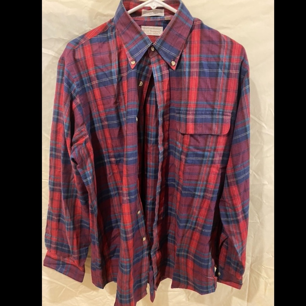 Norm Thompson L Flannel